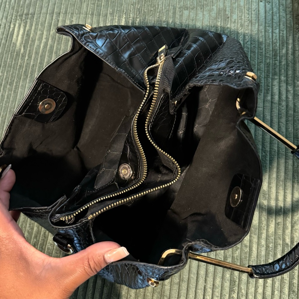 ALDO Snakeskin Leather Purse